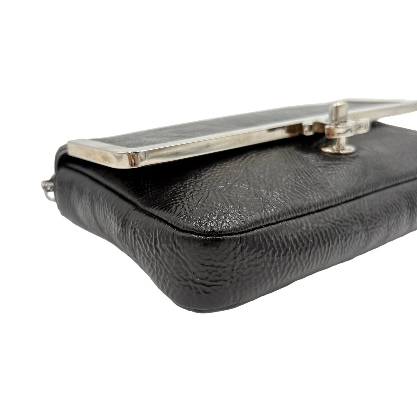 2006-08 Chanel Patent Frame Flap Bag