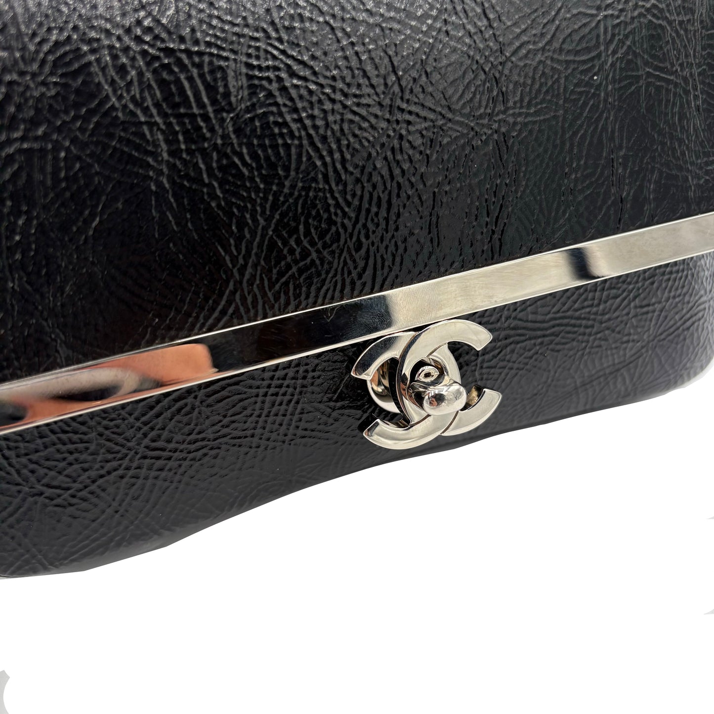 2006-08 Chanel Patent Frame Flap Bag