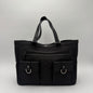 Gucci Canvas Leather Abbey Tote