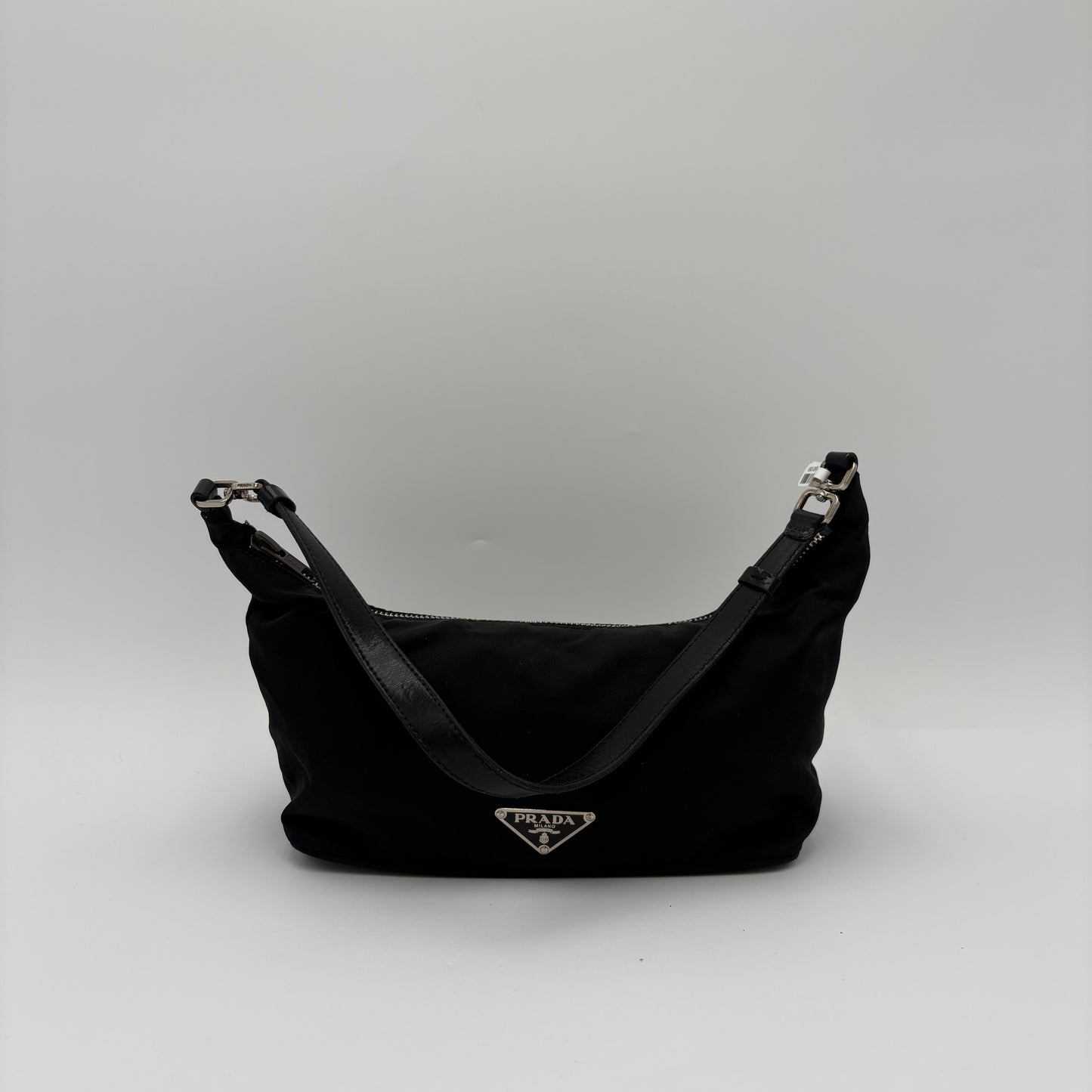 Vintage Prada Nylon Shoulder Boat Bag