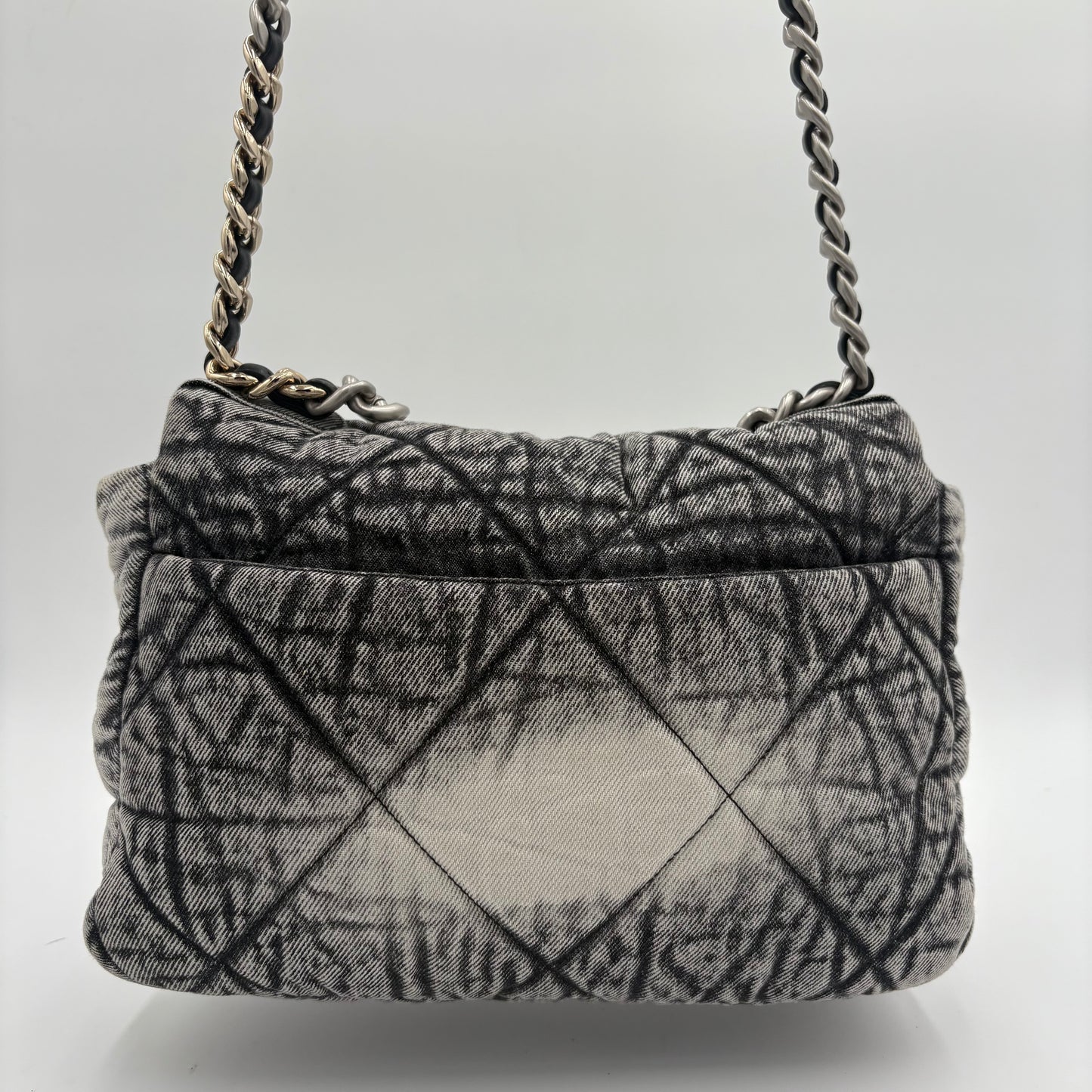 2023 Chanel Washed Denim Medium Chanel 19 Flap
