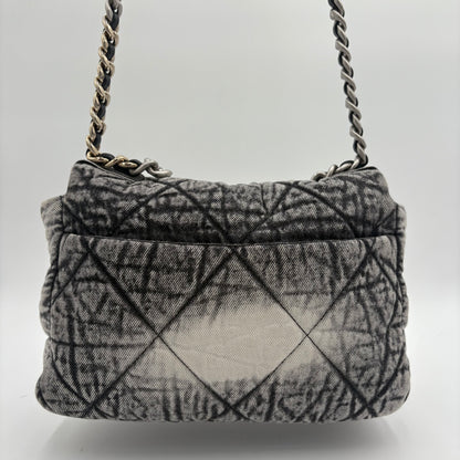2023 Chanel Washed Denim Medium Chanel 19 Flap
