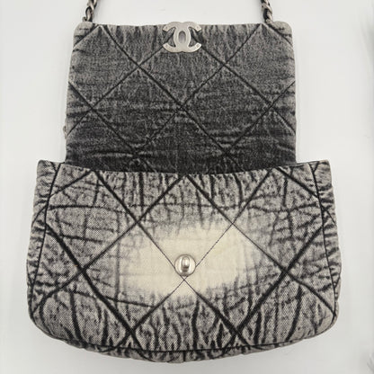2023 Chanel Washed Denim Medium Chanel 19 Flap