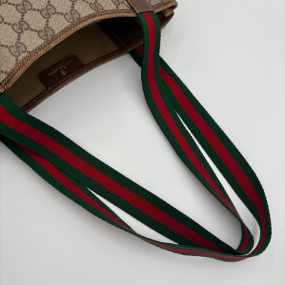 EXCELLENT 80's Gucci Sherry Line Tote Bag