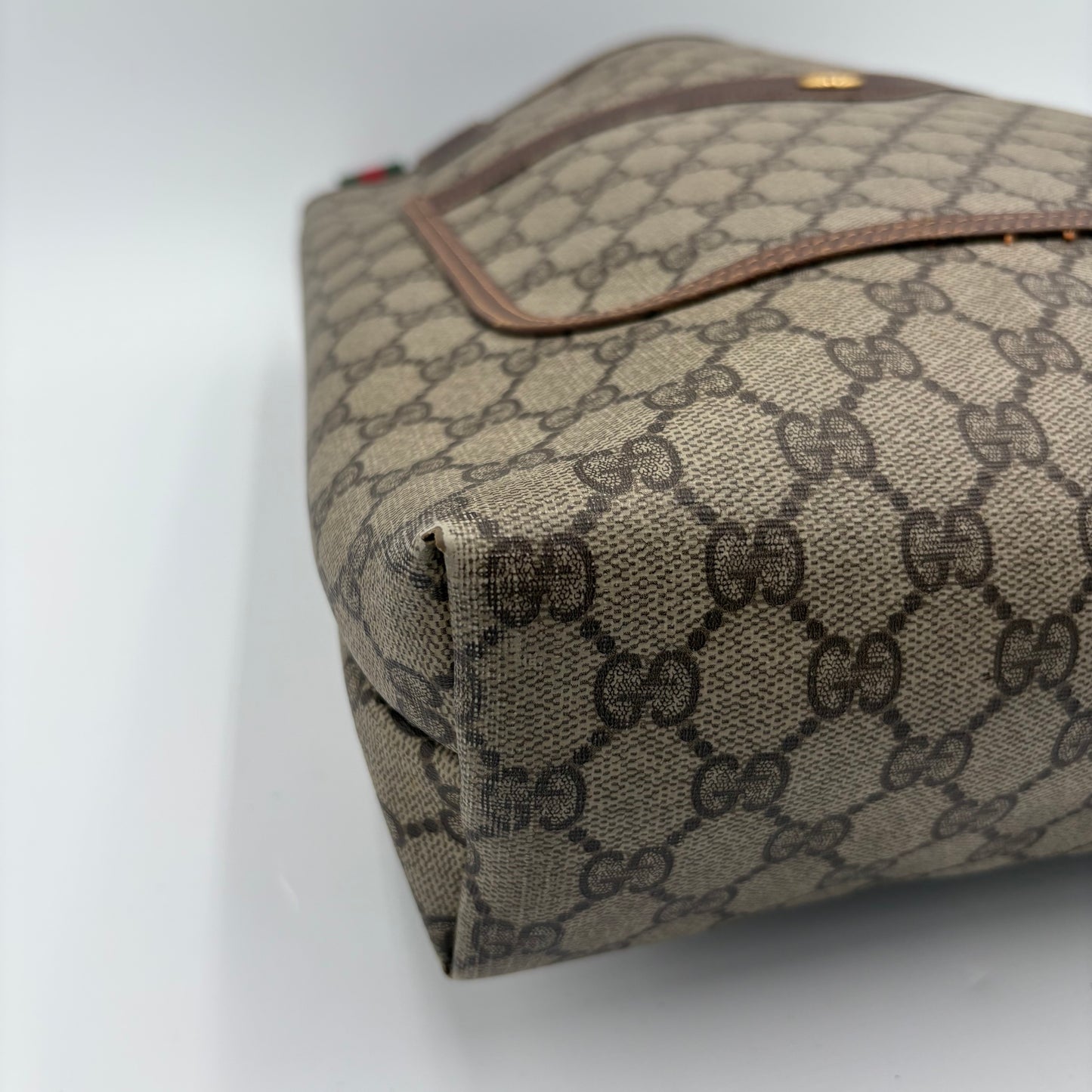 EXCELLENT 80's Gucci Sherry Line Tote Bag