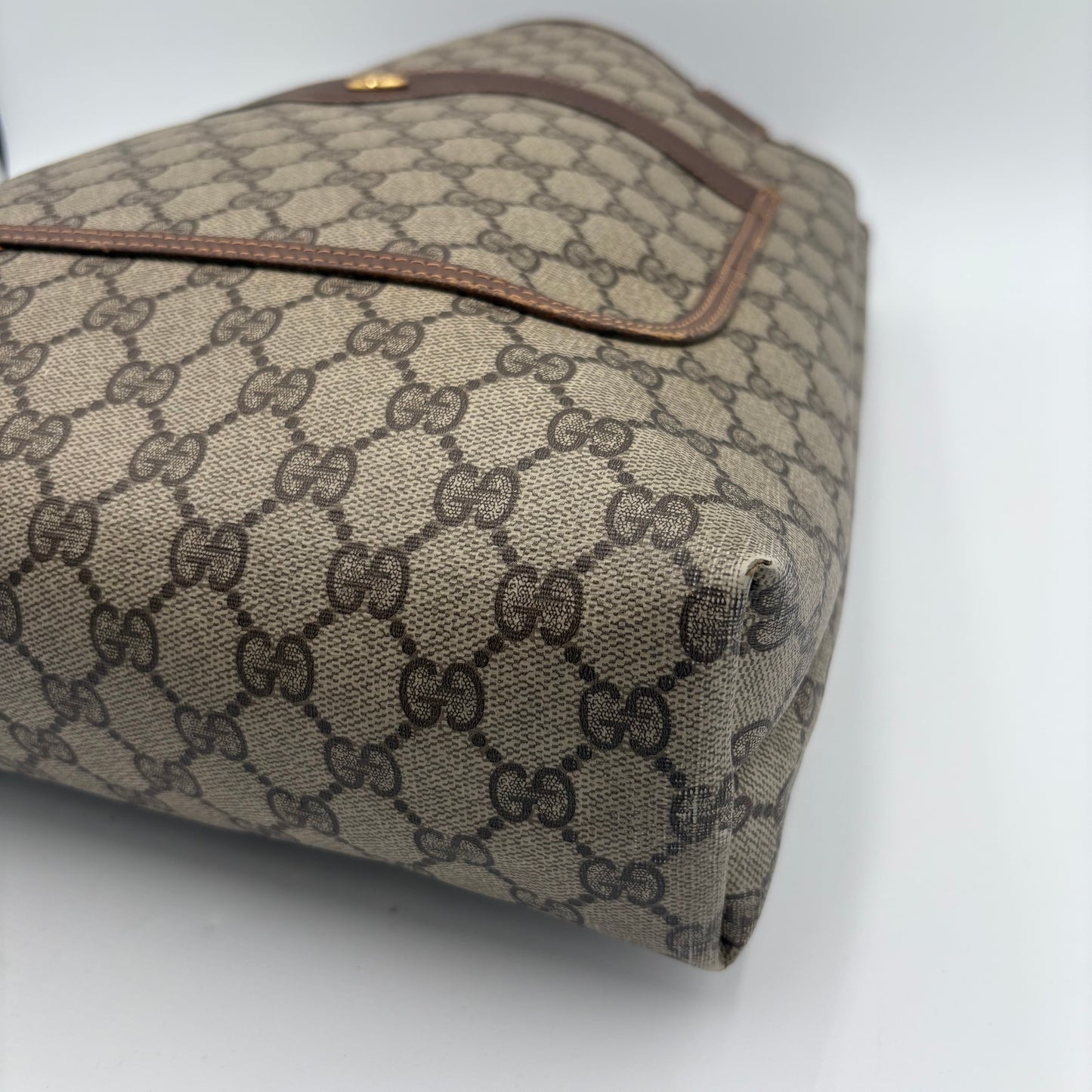 EXCELLENT 80's Gucci Sherry Line Tote Bag