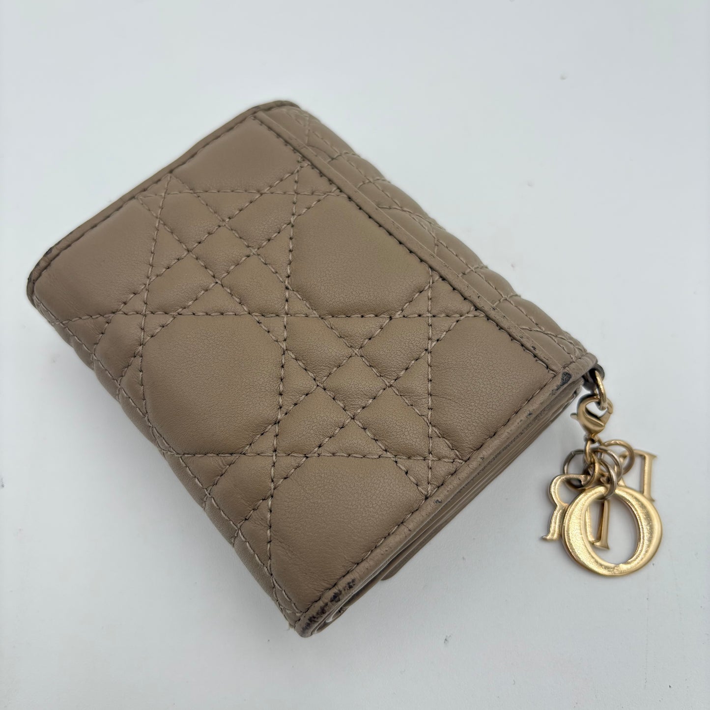 Christian Dior Lotus Trifold Wallet