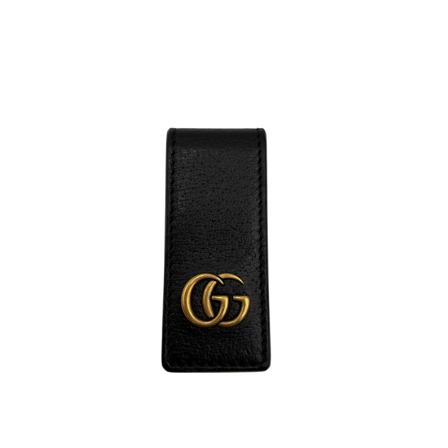 2018 GG Marmont Leather Money Clip