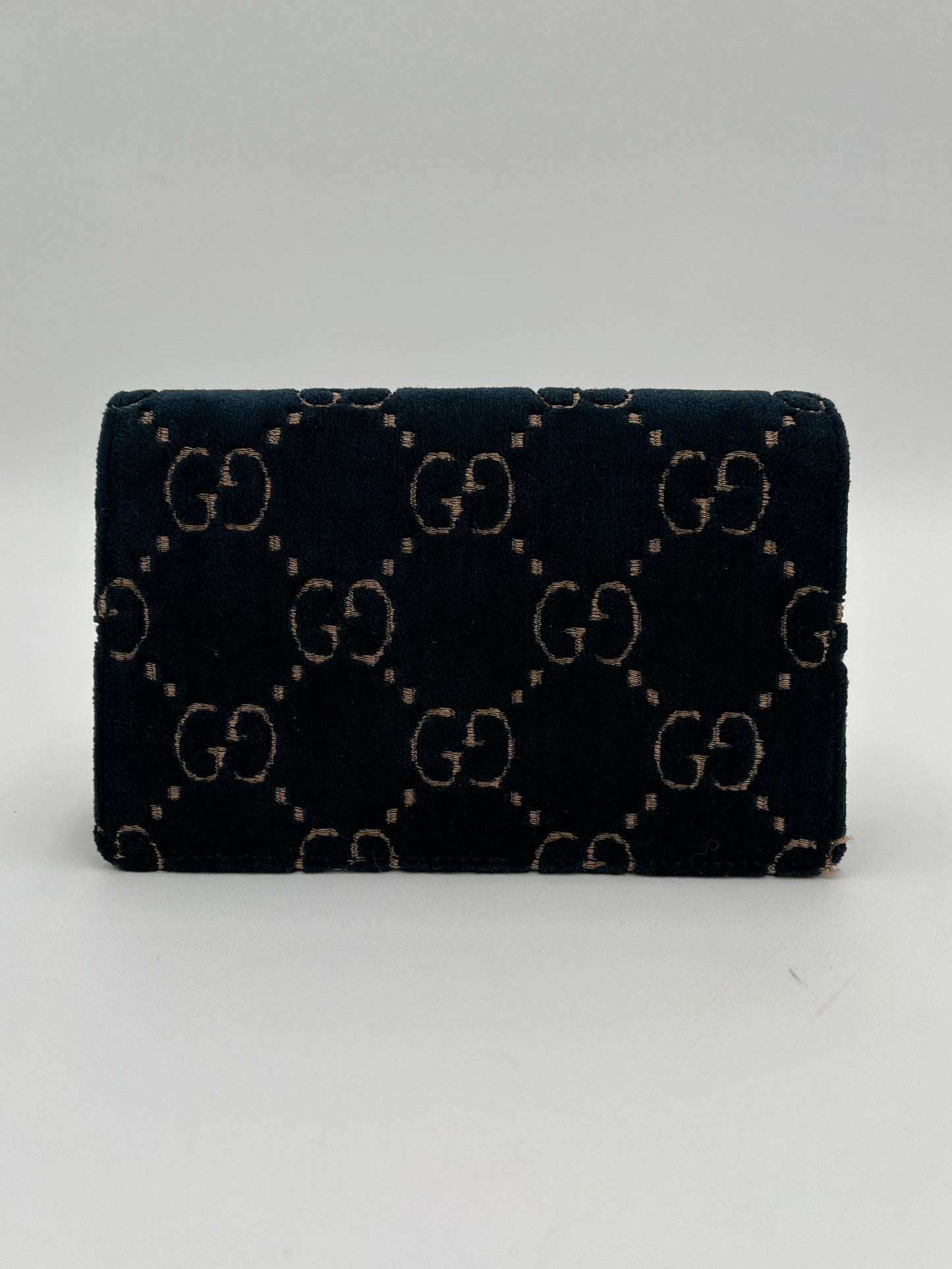 Gucci Super Mini Velvet Dionysus Flap Bag