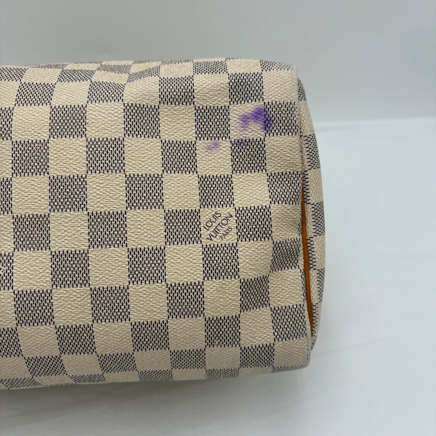 2009 Louis Vuitton Speedy 25 Damier Azur