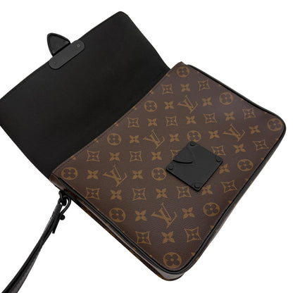 MIB Louis Vuitton S Lock A4 Wristlet Macassar