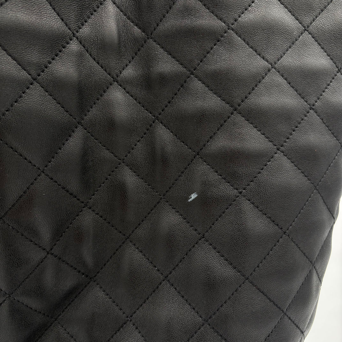 YSL Saint Laurent Quilted Icare Shopping Tote