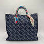 Carolina Herrera CH Monogram Tote w/Scarves