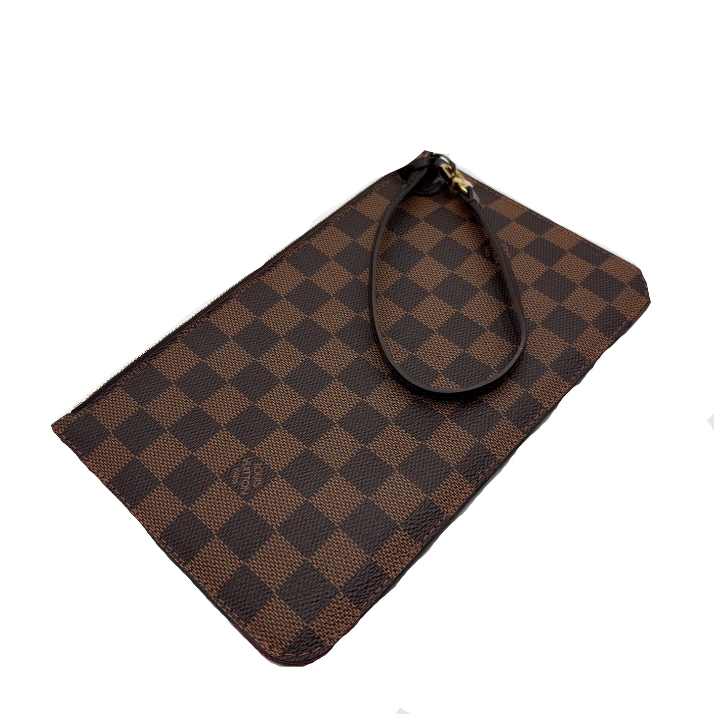 2016 Louis Vuitton Wristlet Pouch Damier Ebene