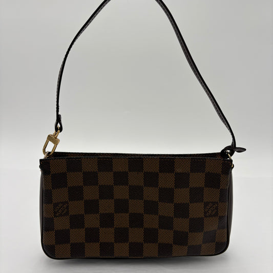 2002 Louis Vuitton Navona Pochette Damier Ebene