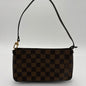 2002 Louis Vuitton Navona Pochette Damier Ebene
