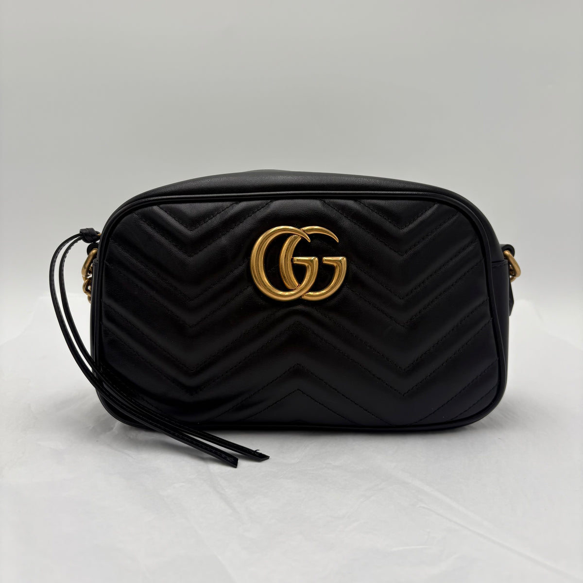 Gucci GG Marmont Chevron Camera Bag