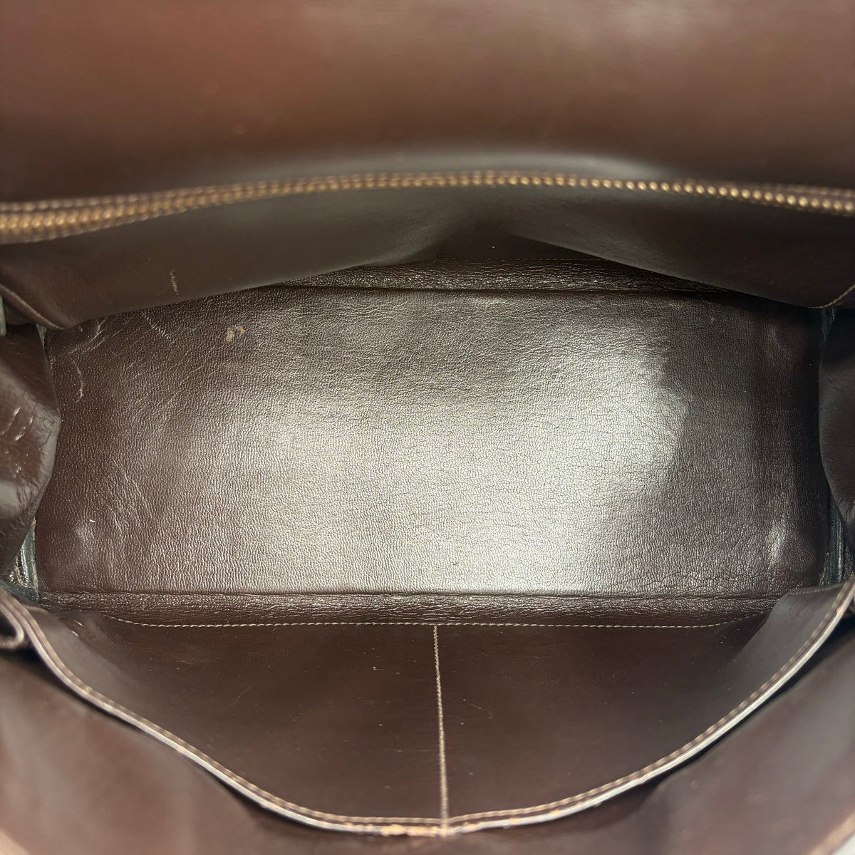 1981 Hermes Box Calf Gold H/W Kelly