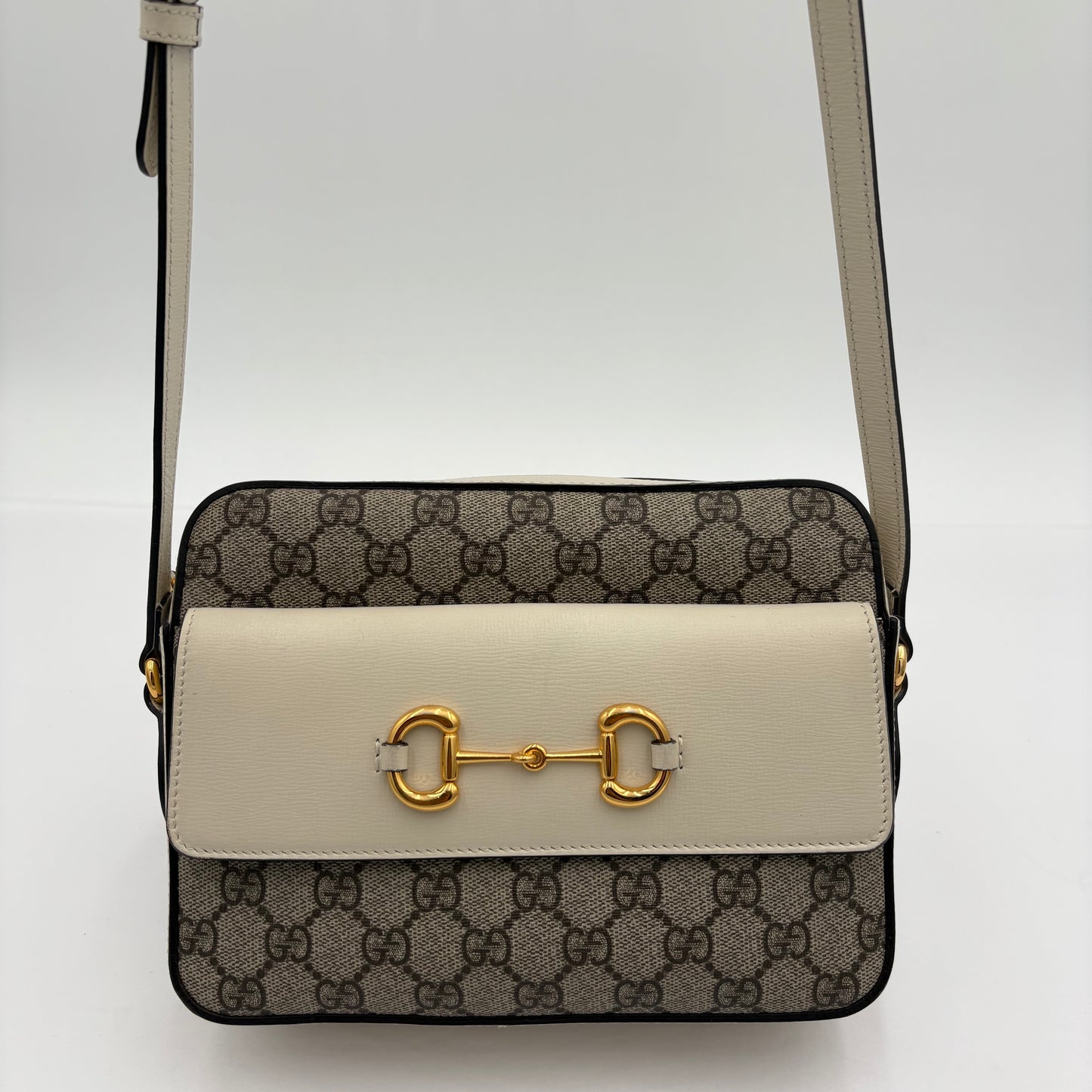 Gucci GG 1955 Horsebit Flap Camera Bag