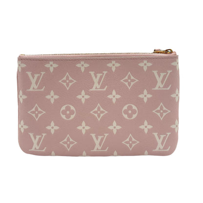 Louis Vuitton Double Zipper Pochette: Pink