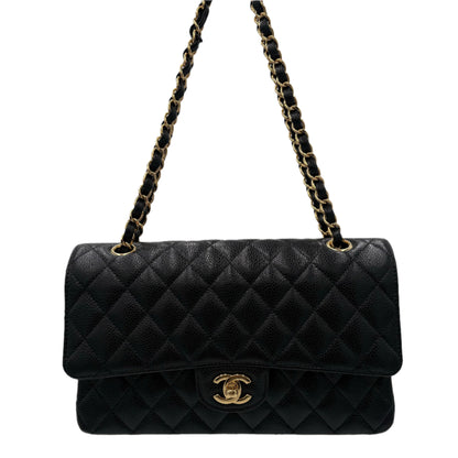 2020 Chanel Double Flap Classic Medium/Caviar