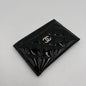 2014-15 Chanel Quilted Patent Card Holder