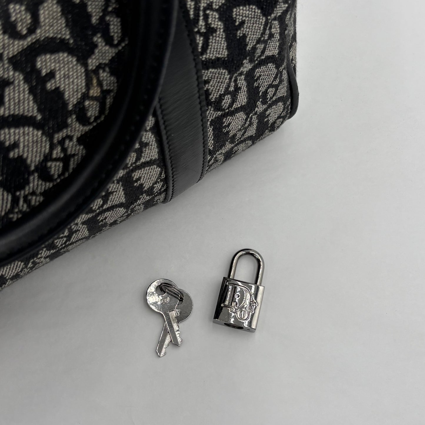 Vintage Christian Dior Trotter Boston Bag