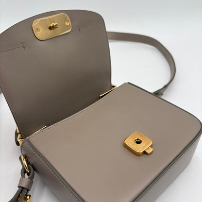 Chloe Calfskin/Suede Mini C Bag
