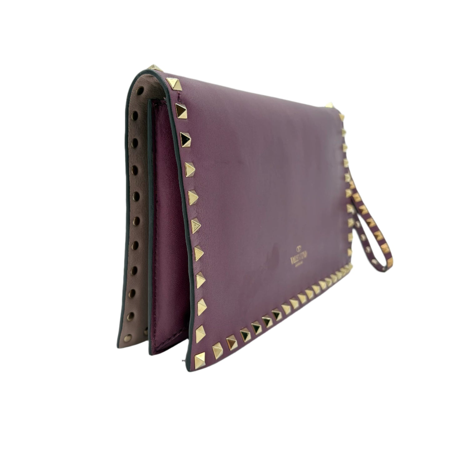 Valentino Garavani Nappa Rockstud Wristlet