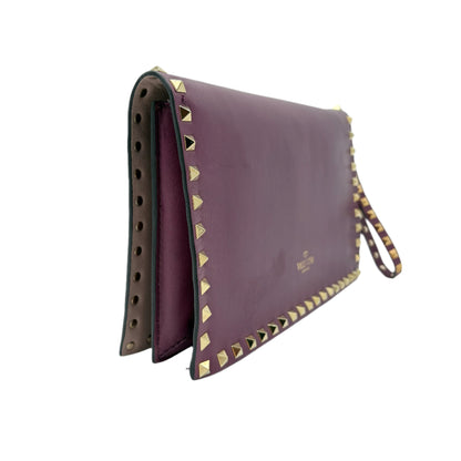 Valentino Garavani Nappa Rockstud Wristlet