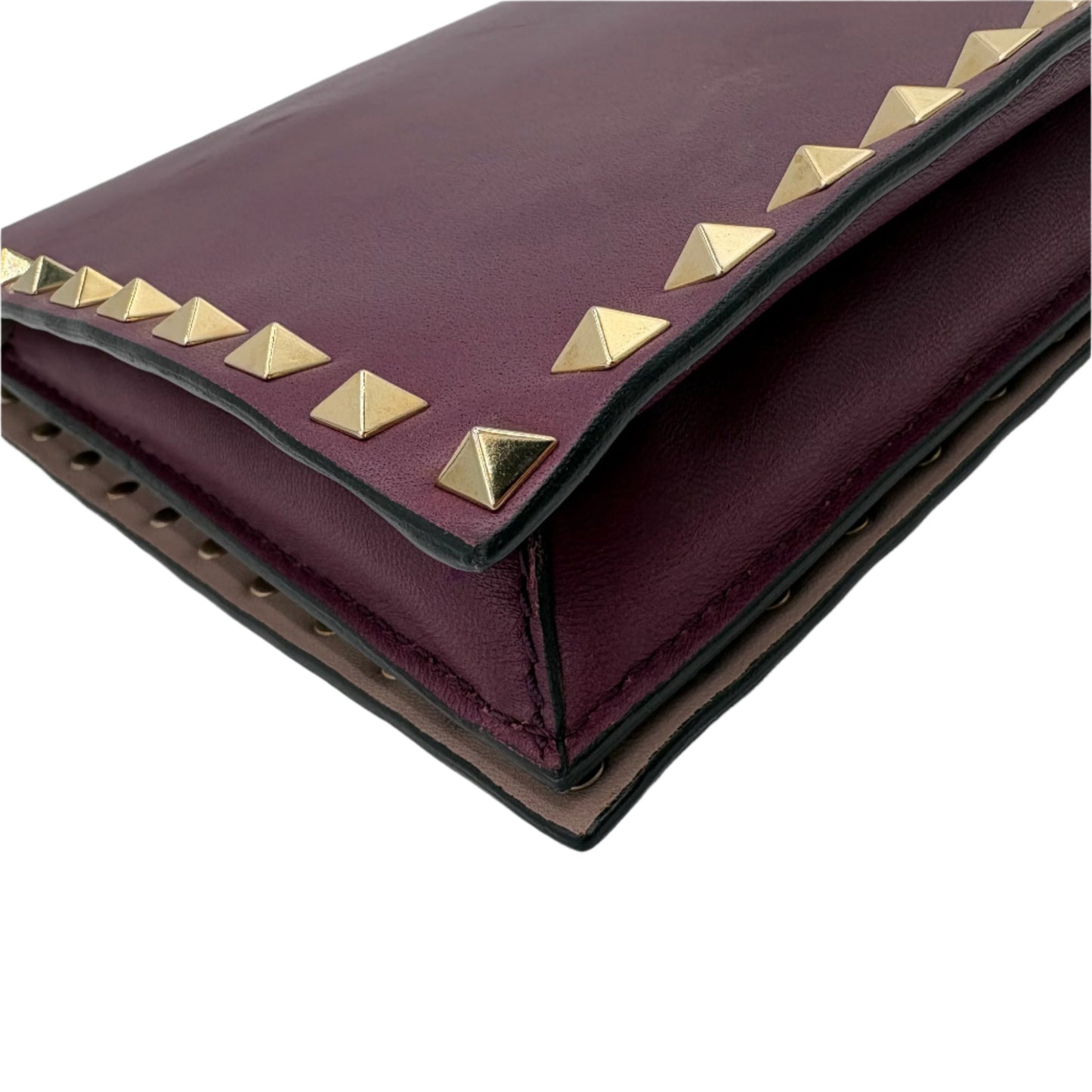 Valentino Garavani Nappa Rockstud Wristlet