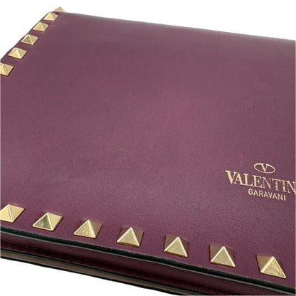 Valentino Garavani Nappa Rockstud Wristlet