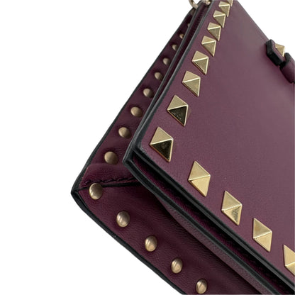 Valentino Garavani Nappa Rockstud Wristlet