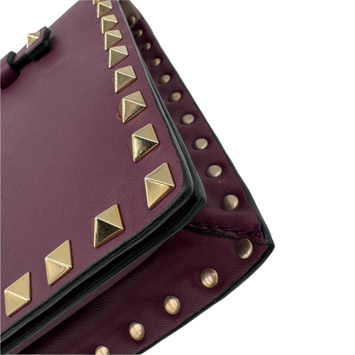 Valentino Garavani Nappa Rockstud Wristlet