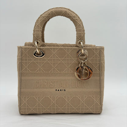 Christian Dior Lady D-Lite Bag w/Strap
