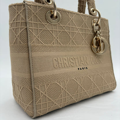 Christian Dior Lady D-Lite Bag w/Strap