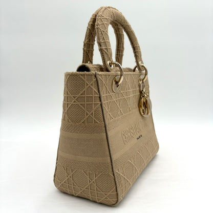Christian Dior Lady D-Lite Bag w/Strap
