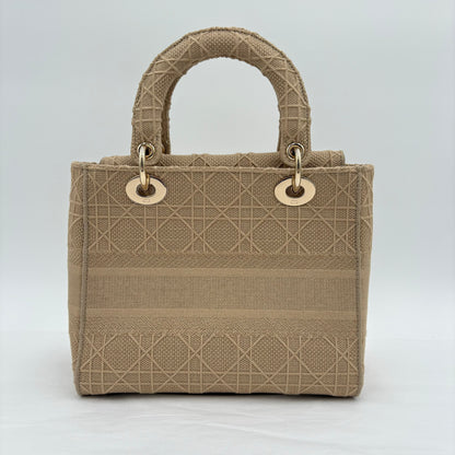 Christian Dior Lady D-Lite Bag w/Strap