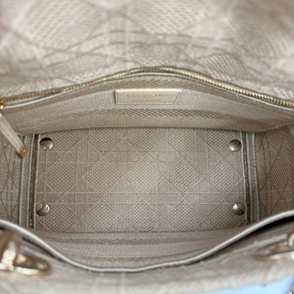 Christian Dior Lady D-Lite Bag w/Strap