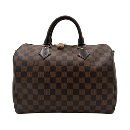 2013 Louis Vuitton Speedy Bandouliere 30 Damier Ebene