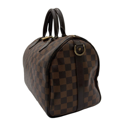 2013 Louis Vuitton Speedy Bandouliere 30 Damier Ebene
