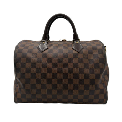 2013 Louis Vuitton Speedy Bandouliere 30 Damier Ebene