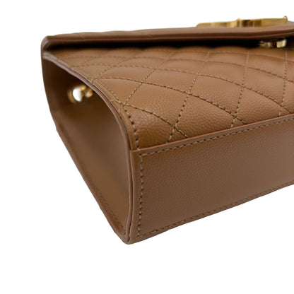 Saint Laurent Envelope Medium Matelassé Lambskin Bag