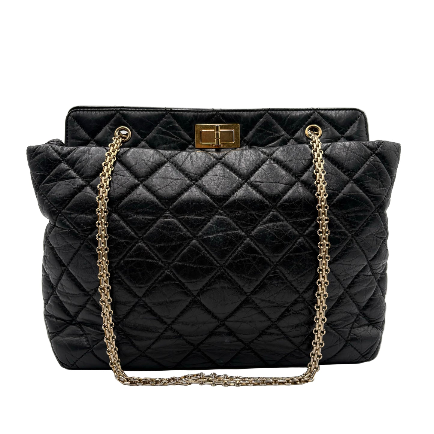 2011 Chanel Calfskin Reissue Shopping Tote