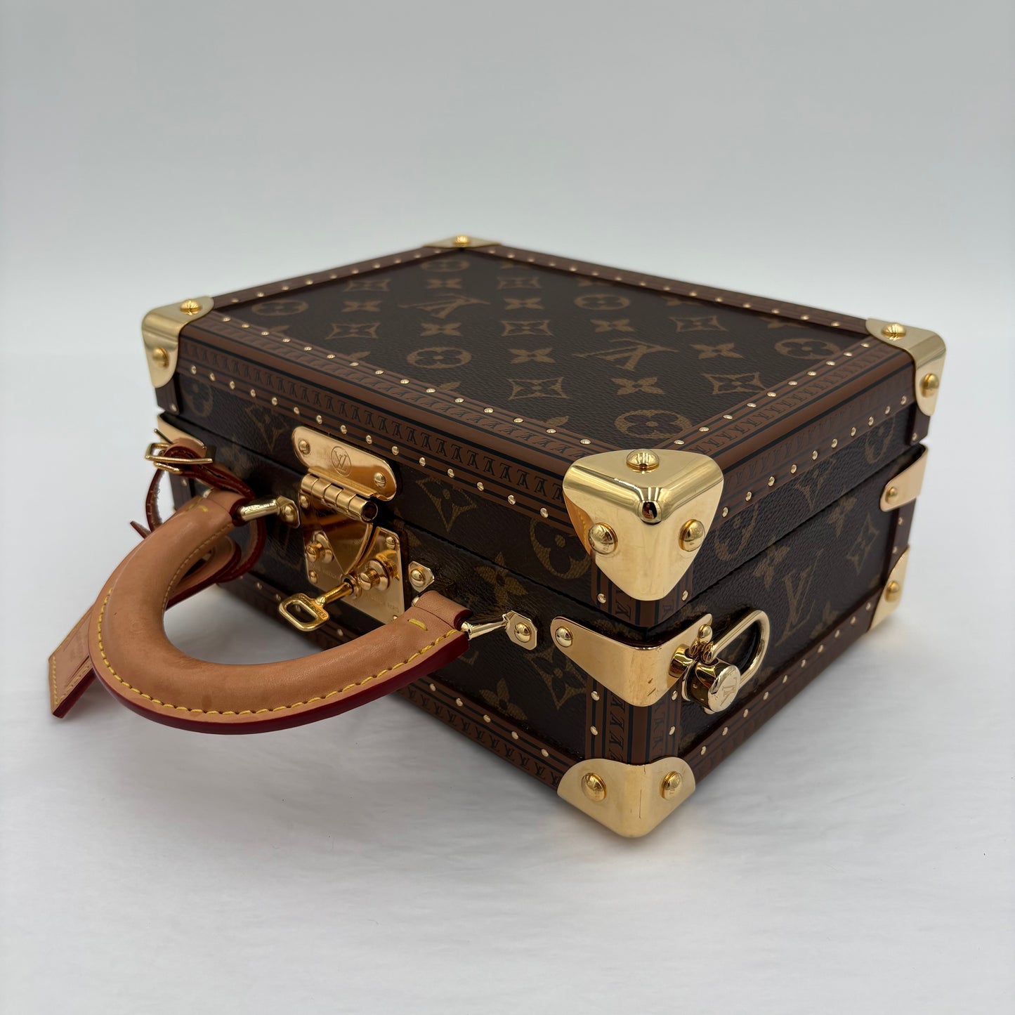Louis Vuitton Petite Valise Monogram Trunk Purse