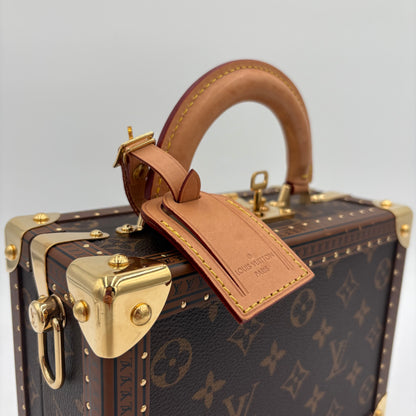 Louis Vuitton Petite Valise Monogram Trunk Purse