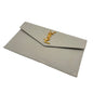 Saint Laurent Uptown Pouch Grain De Poudre Ivory