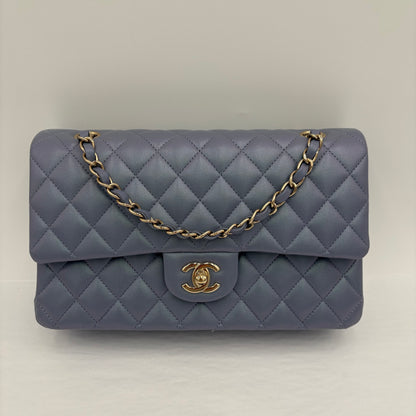 Chipped Chanel Quilted Lambskin Classic Double Flap