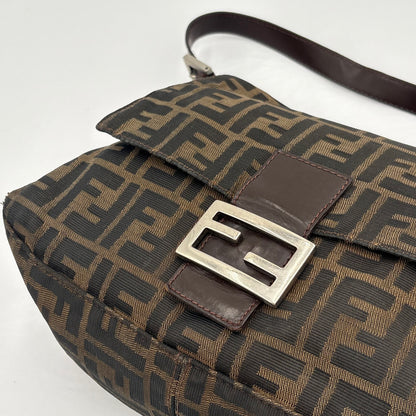 Fendi Zucca FF Monogram Mama Baguette AsIs
