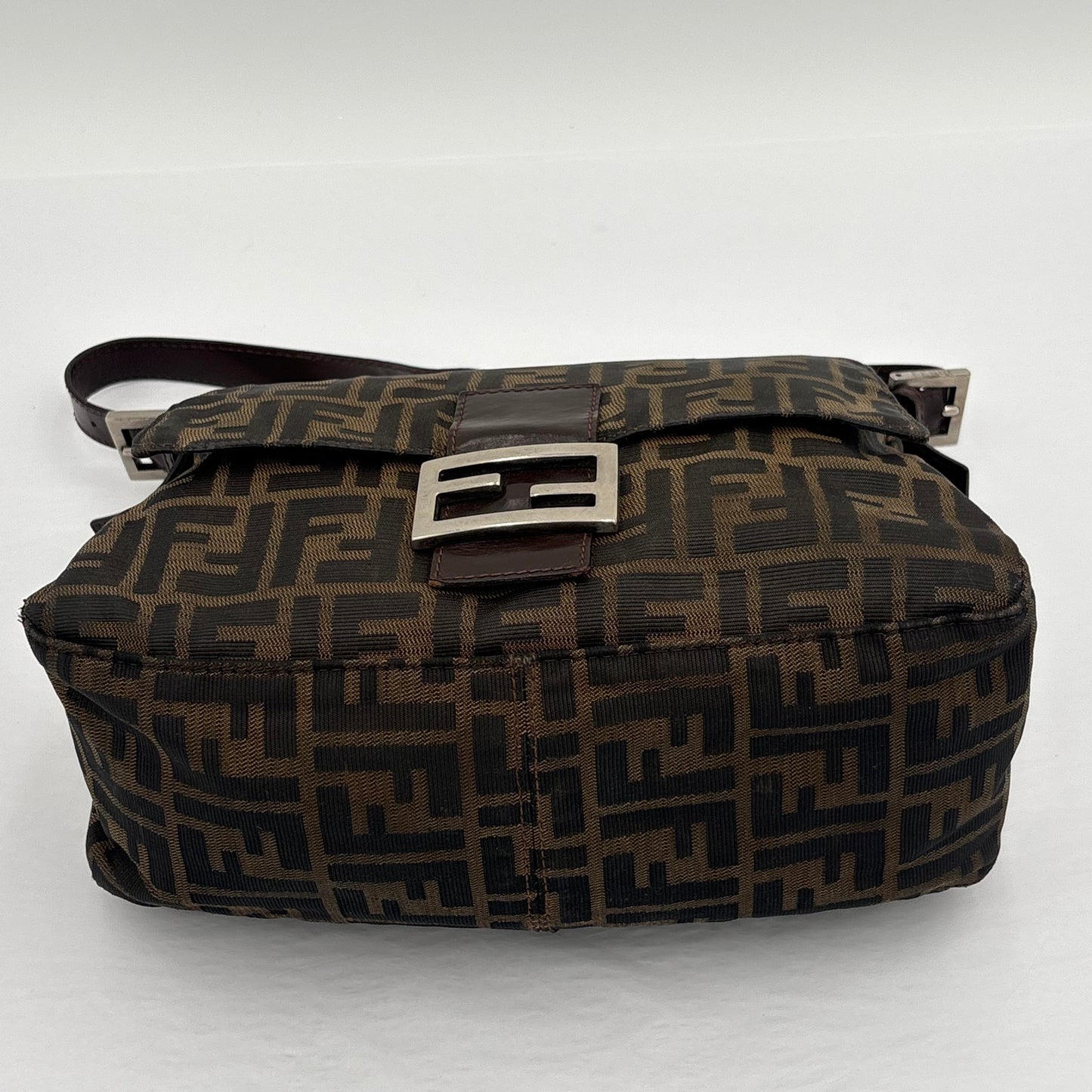 Fendi Zucca FF Monogram Mama Baguette AsIs
